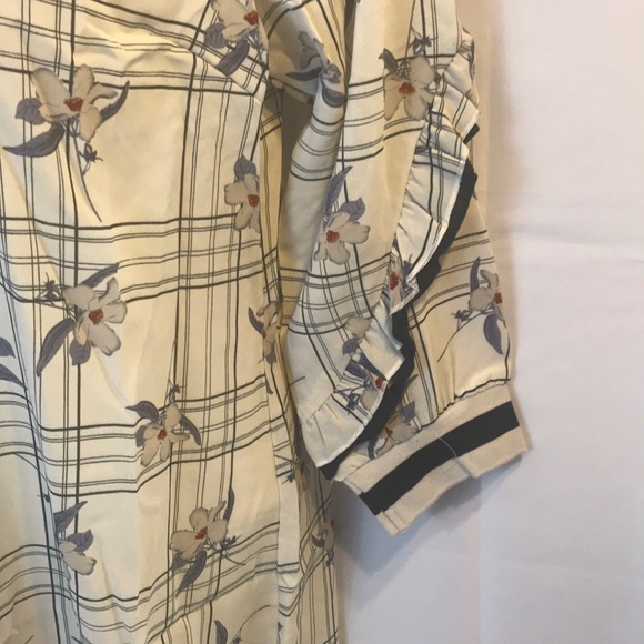 🌸Floral plaid Button Plus Size Dress🌸 - Picture 6 of 8